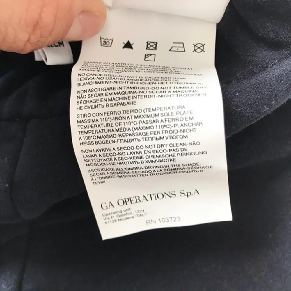 Armani Baby zip up hoodie/jogger set EUC 6 months